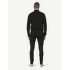 Tricou cu mânecă lungă Devold Breeze Plus Merino 200 Zip Neck Men 950A BLACK