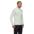 Pulover (închidere 3/4) Mammut Aenergy ML Half Zip Pull Men 1288 silver sage