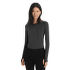 Tricou cu mânecă lungă Icebreaker 200 ZoneKnit LS Crewe Women JET HTHR/BLACK/METRO HTHR/CB