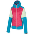 KAP HYBRID HOODY Women Cerise/Crystal