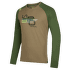 Tricou cu mânecă lungă La Sportiva STRIPE CUBE LONG SLEEVE Men Turtle/Forest