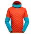 KORO Jacket Men Cherry Tomato/Tropic Blue