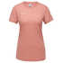 Tricou cu mânecă scurtă Mammut Tree Wool FL T-Shirt Women quartz dust melange