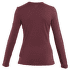 Tricou cu mânecă lungă Icebreaker Tech LS Crewe Women (104387) PORT