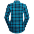 Cămașă cu mânecă lungă La Sportiva Rambler Flannel Shirt Women Deep Sea/Cherry Tomato