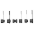 Nozzle Set for Portable Air pump ZERO Pump Black