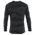 Tricou cu mânecă lungă Icebreaker Merino 260 Vertex LS Crewe Snow Guide Men BLACK/GALAXY/J