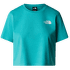 SIMPLE DOME CROPPED SLIM TEE Women E6F VISTULA BLUE