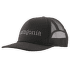 Broadcaster Hat Strata Text: Black