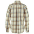 Cămașă cu mânecă lungă Fjällräven Övik Heavy Flannel Shirt Women Chalk White-Fossil
