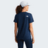 Tricou cu mânecă scurtă The North Face Flex Geo Embossed Short Sleeve Reg T-Shirt Women SUMMIT NAVY