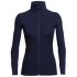 Hanorac Icebreaker Descender LS Zip Women Midnight Navy/Ice Blue