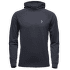 Tricou cu mâneci lungi Black Diamond LS Alpenglow Hoody Men Black