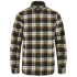 Singi Heavy Flannel Shirt Men Chalk White-Dark Navy