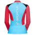 Jachetă La Sportiva STRATOS VI Racing Jacket Women Hibiscus/Malibu Blue