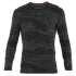Tricou cu mânecă lungă Icebreaker Merino 260 Vertex LS Crewe Snow Guide Men BLACK/GALAXY/J