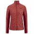 THALENA FLEECE BURGUNDY RED