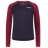 Tricou cu mânecă lungă Mons Royale Icona Raglan Women Cherry / 9 Iron