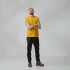 Tricou cu mânecă scurtă Fjällräven Hemp Blend Out Here T-shirt Men Ochre