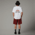 Tricou cu mânecă scurtă The North Face UNISEX SS NEVER STOP RELAXED TEE TNF WHITE