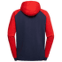 Hanorac La Sportiva KAOS HOODY Men Night Sky/Mountain Red