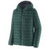 Down Sweater Hoody Men Cascade Green