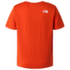 Tricou cu mânecă scurtă The North Face Teen New 24/7 S/S Tee G6L LAVA RED