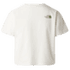 Tricou cu mânecă scurtă The North Face Flora Embro Regular Short Sleeve Tee-Graphic Women WHITE DUNE