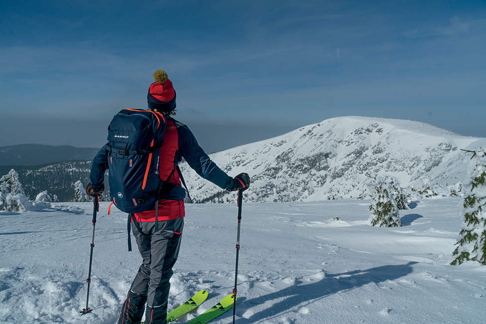 skitouring Krkonoše